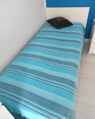 Struttura letto Colombini +rete+materasso ottime c