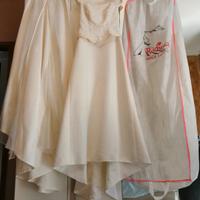 vestito sposa Pierre Cardin +guanti e velo