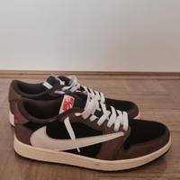 Jordan 1 Low Travis Scott Dark Mocha Taglia 43