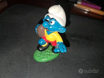 Puffo giocatore di rugby