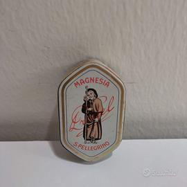 Magnesia S. Pellegrino latta sigillata anni 50