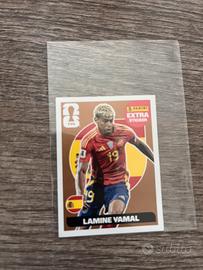 Lamine Yamal extra sticker bronzo