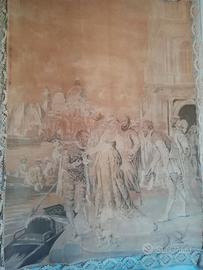 Arazzo vintage (su opera Delleani)
