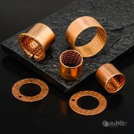 Boccole bronzo con losanghe