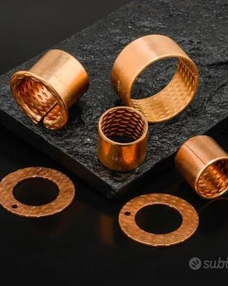 Boccole bronzo con losanghe