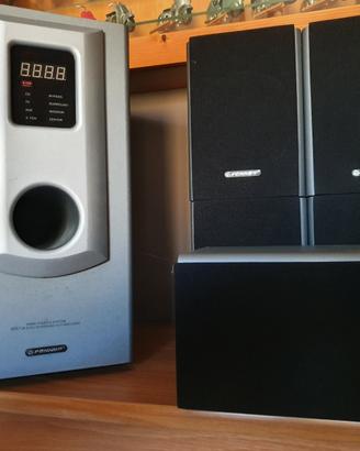 Impianto audio 5.1 Fenner da revisionare