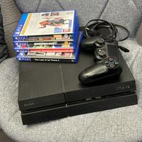 PlayStation 4 + 4 giochi