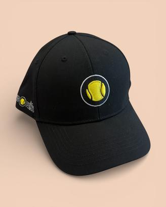 Cappellino Tennis-Point Nero #TeamYellow - Nuovo