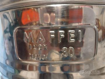 Fusto Olio Maffei 30 Litri Acciaio Inox CB