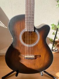 Fazley Acoustic Brown Chitarra occidentale