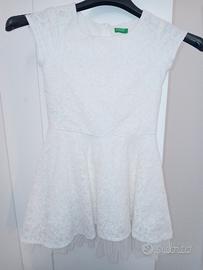 vestitino di pizzo bianco 