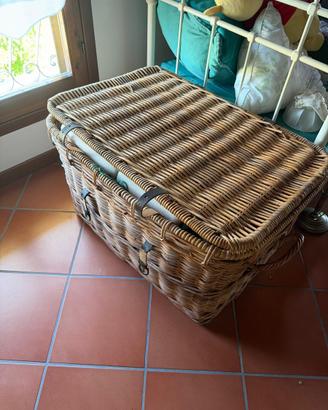Baule in vimini