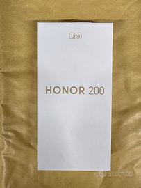 Honor 200 Lite TIM - 256gb - Black - NUOVO-