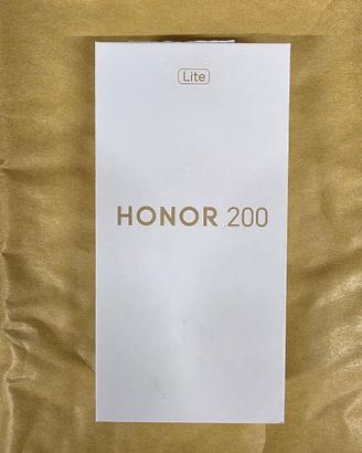 Honor 200 Lite TIM - 256gb - Black - NUOVO-