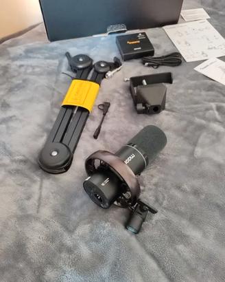 Microfono per PC wireless con braccio regolabile