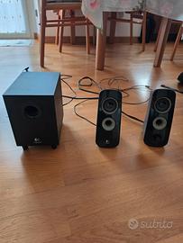 Casse Logitech Z323 2.1 con Subwoofer