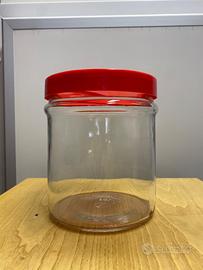 VASO VETRO ERMETICO DISPENSA 3500ml - set 6pz