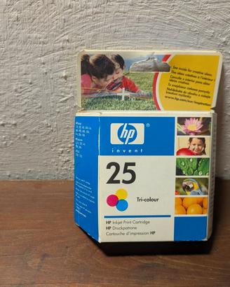 Cartuccia HP Originale 25 Tri-colore Imballata
