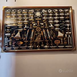 Quadro nodi marinari spagnoli