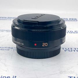 PANASONIC LUMIX G 20 mm f1.7 II + GARANZIA USATO