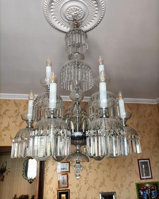 Lampadario in cristallo di Boemia