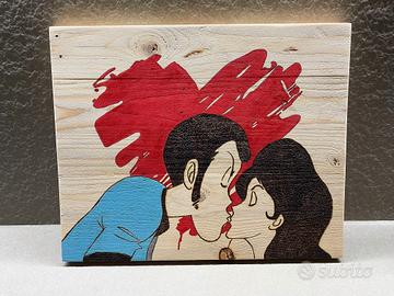 quadro Lupin e Margot 