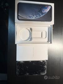 Iphone XR 128GB Bianco rotto x pezzi di ricambio