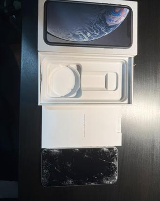Iphone XR 128GB Bianco rotto x pezzi di ricambio