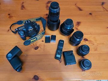 corredo macchina fotografica nikon d850