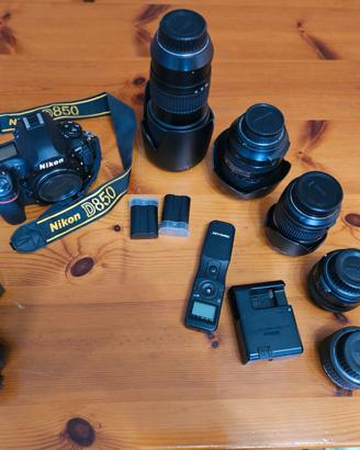 corredo macchina fotografica nikon d850