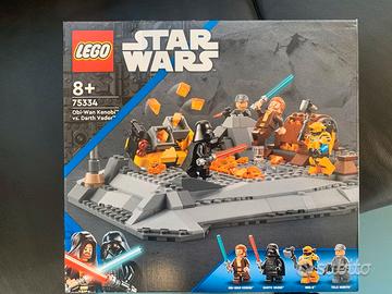 LEGO 75334 Obi-Wan Kenobi contro Darth Vader NUOVO