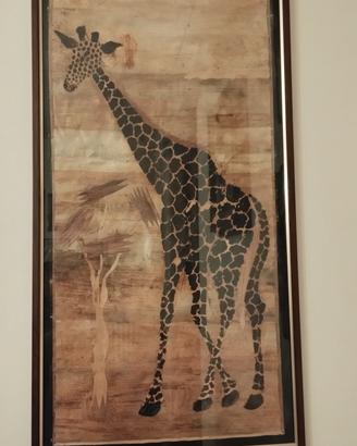 Quadri kenioti con foglia di banana 