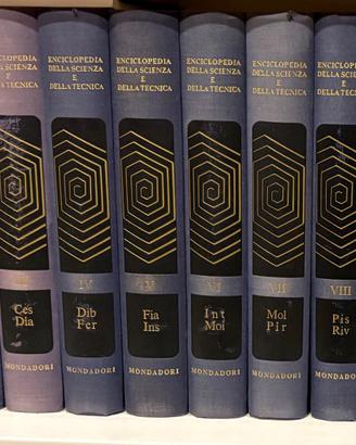 Enciclopedia della scienza volumi Mondadori