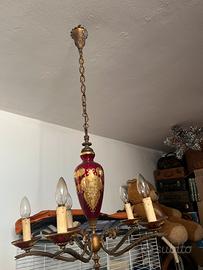 Lampadario in murano