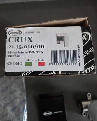 jacuzzi miscelatore doccia incasso  crux nuovo