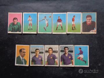 FIGURINE CALCIATORI mini lotto di 11 p assor[C4]