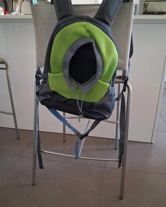 zainetto trasporto cucciolo