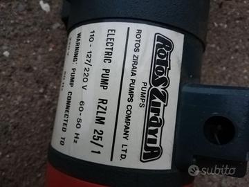 Pompa Elettrica 220 V.