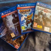 4 giochi Playstation4