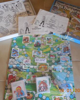 Nils Holgersson gioco in scatola completo