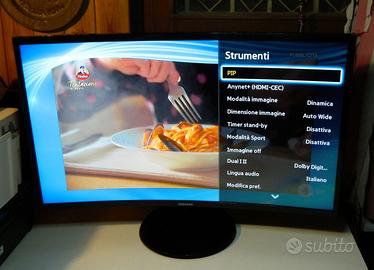 TV monitor LED curvo Samsung 32”