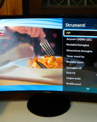 TV monitor LED curvo Samsung 32”