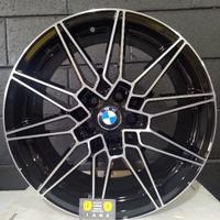 Cerchi NUOVI 18 BMW SERIE 3 4 5 NERO DIAMANT