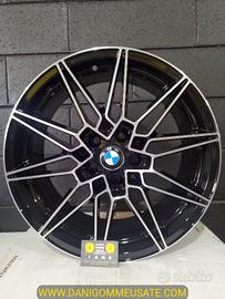 Cerchi NUOVI 18 BMW SERIE 3 4 5 NERO DIAMANT