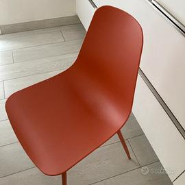 Sedie metallo e polipropilene