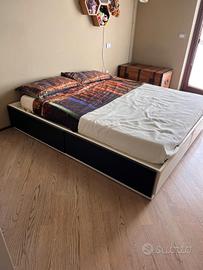 Letto matrimoniale divisibile