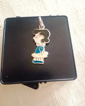 ciondolo Vintage Peanuts Lucy van Pelt argento 800