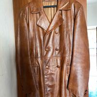 Giaccone uomo in pelle anni 70