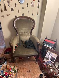 Coppia poltrone fine’800