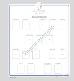 Fogli francobolli Gran Bretagna - Regina Vittoria